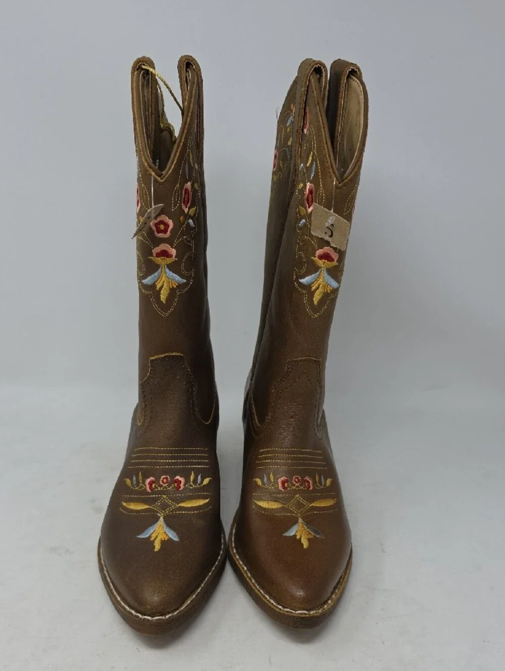 Shyanne Girls' Stephanie Western Boots - Round Toe Size 5